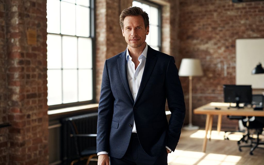 Markus Weber im Büro